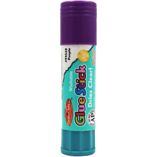 Charles Leonard Economy Glue Stick .28 oz., Purple, Pack of 72